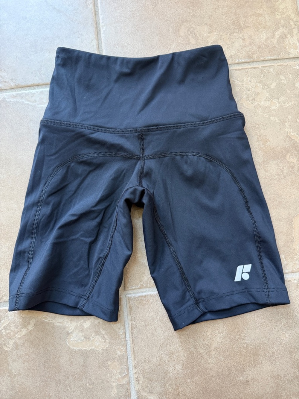 Forme XS High-Waist Black Women’s Active Bike Shorts